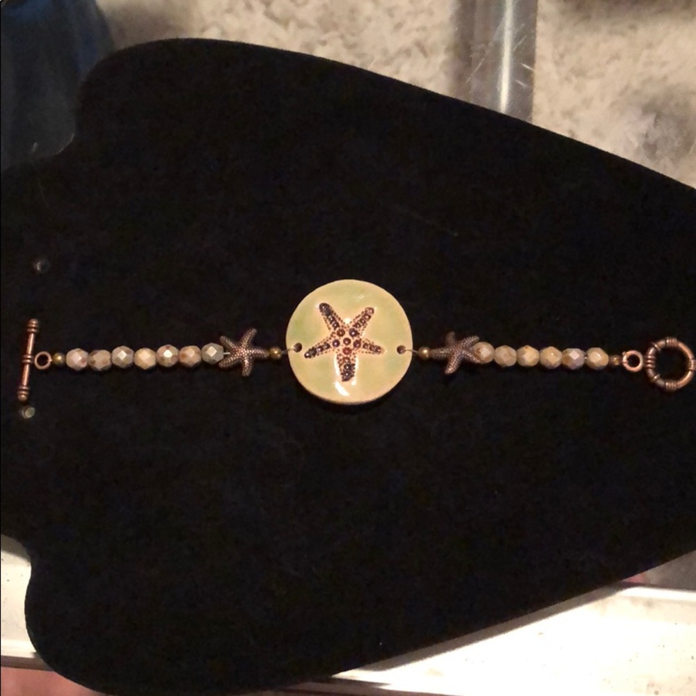 Green Starfish Bracelet